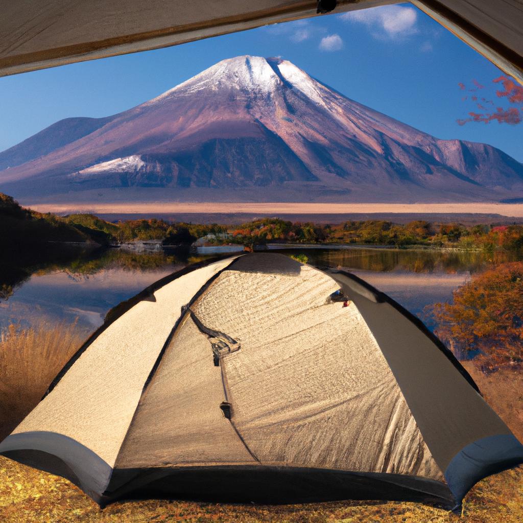 富士山と夜景を堪能する絶景ロケーション