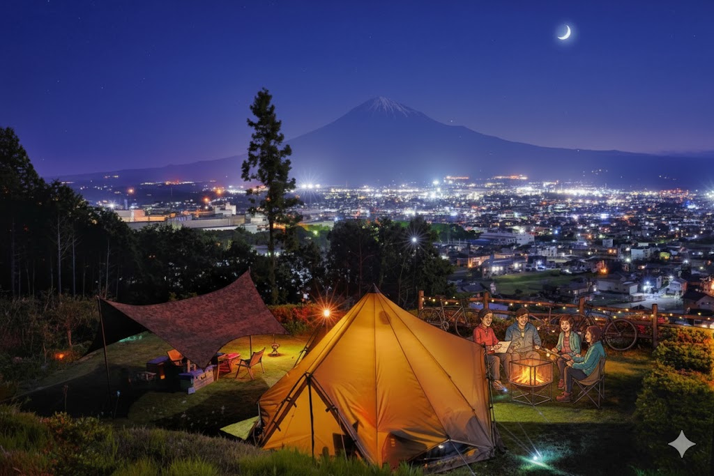 富士山を眺めながらの特別なひととき！
